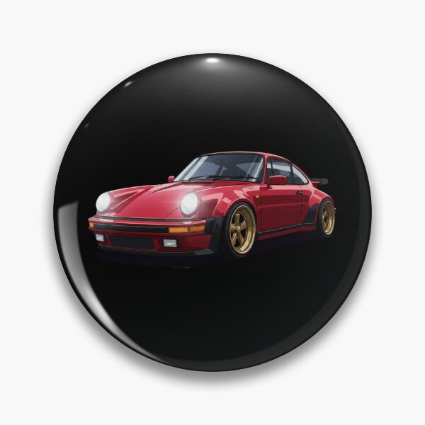 Item preview, Elite Red Classic Widebody Coupe Illustration - Timeless Performance Car Art designed and sold by nhstaruna.