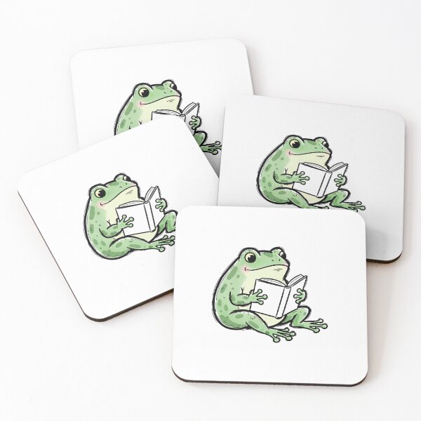 Item preview, Frog Reading a Book designed and sold by Thunderbelts.
