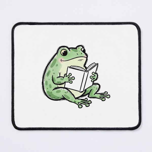 Item preview, Frog Reading a Book designed and sold by Thunderbelts.