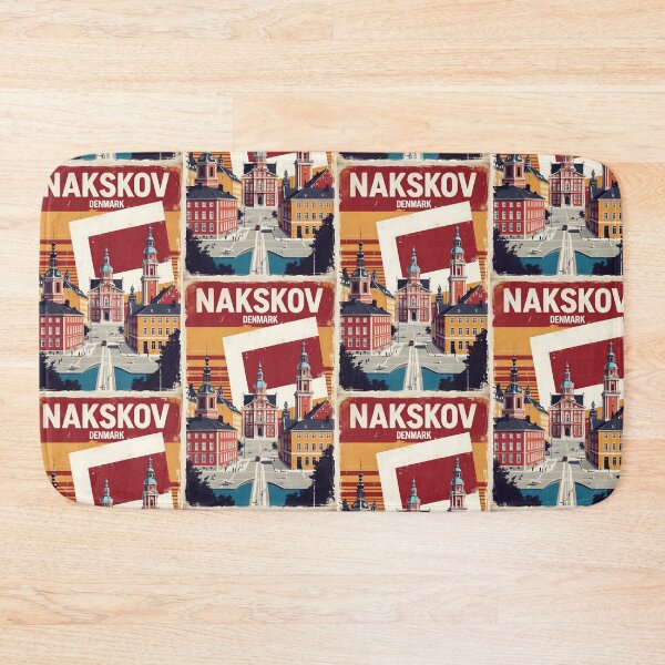 Item preview, Nakskov Denmark 1950s Vintage Travel Tourism designed and sold by TravelersGems.