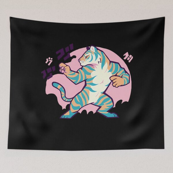 Item preview, Vaporwave Tiger  designed and sold by Jadedesmedt.