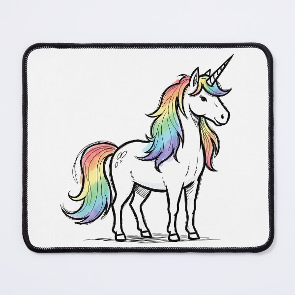 Item preview, Rainbow Unicorn designed and sold by Thunderbelts.