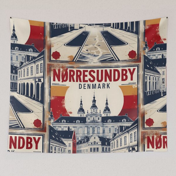 Item preview, Norresundby Denmark 1950s Vintage Travel Tourism designed and sold by TravelersGems.