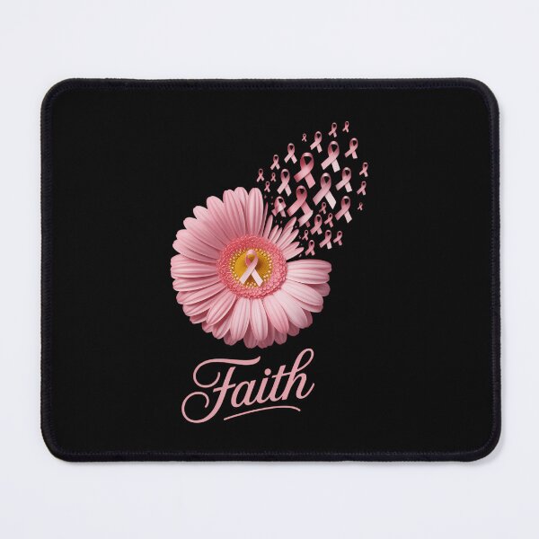 Item preview, Pink Ribbon Daisy Faith - Breast Cancer Awareness designed and sold by VENOM0RIOT.