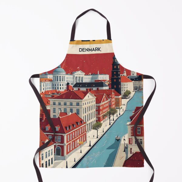 Item preview, Odense Denmark 1950s Vintage Travel Tourism designed and sold by TravelersGems.