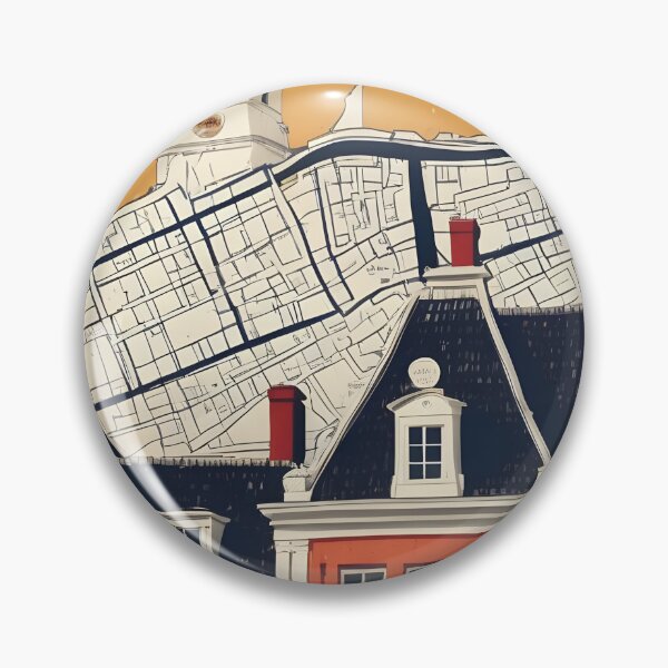 Item preview, Ringsted Denmark 1950s Vintage Travel Tourism designed and sold by TravelersGems.