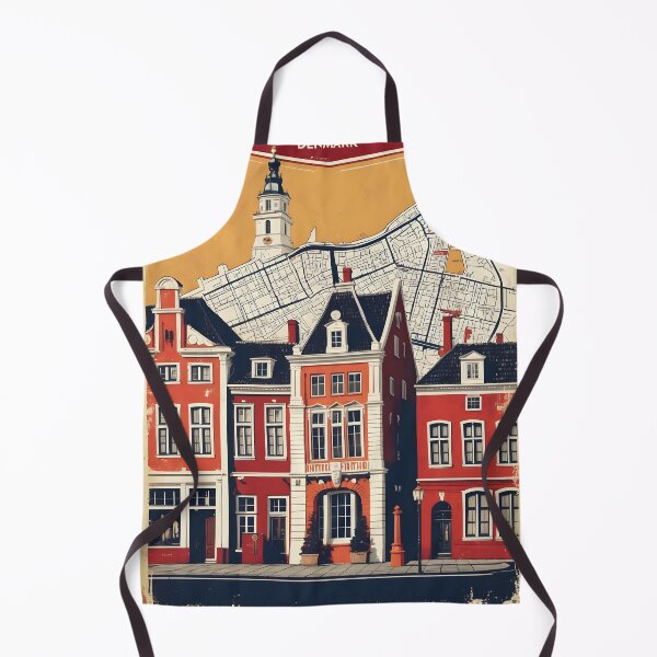 Item preview, Ringsted Denmark 1950s Vintage Travel Tourism designed and sold by TravelersGems.