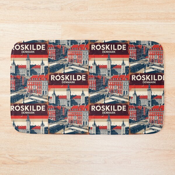 Item preview, Roskilde Denmark 1950s Vintage Travel Tourism designed and sold by TravelersGems.