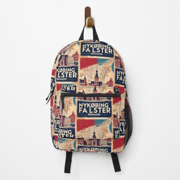 Item preview, Nykobing Falster Denmark 1950s Vintage Travel Tourism designed and sold by TravelersGems.