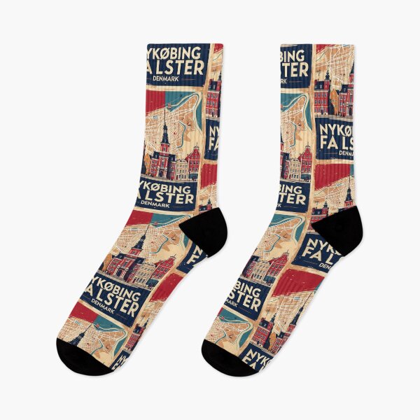 Item preview, Nykobing Falster Denmark 1950s Vintage Travel Tourism designed and sold by TravelersGems.