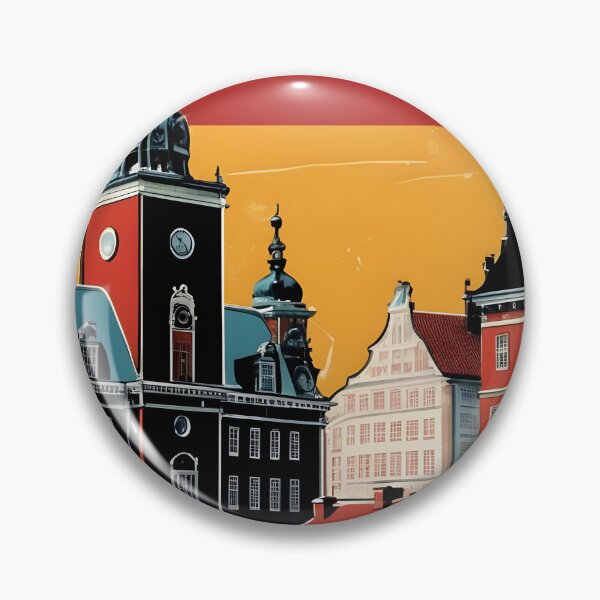 Item preview, Skanderborg Denmark 1950s Vintage Travel Tourism designed and sold by TravelersGems.