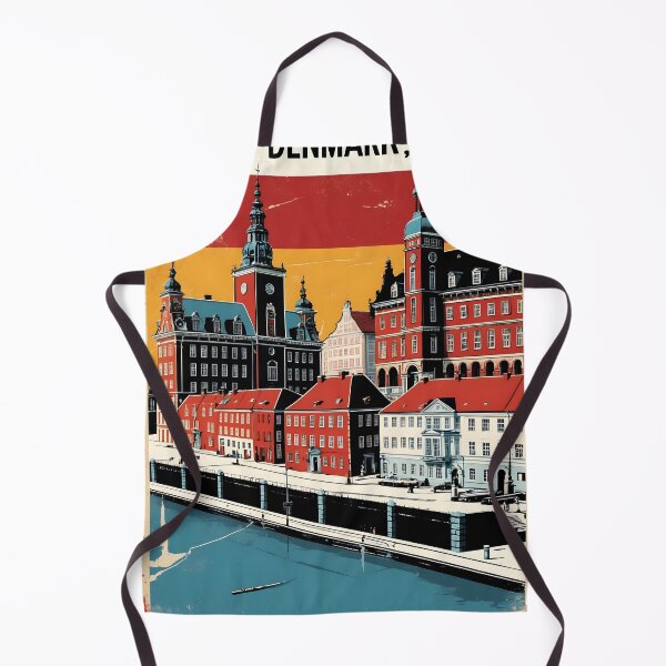 Item preview, Skanderborg Denmark 1950s Vintage Travel Tourism designed and sold by TravelersGems.