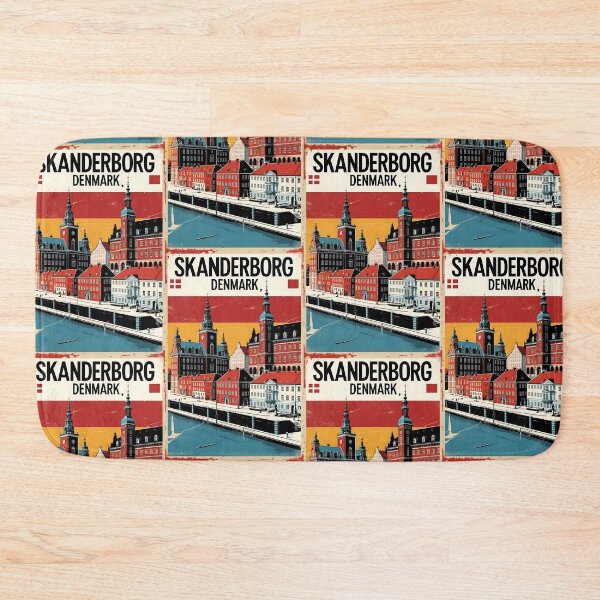 Item preview, Skanderborg Denmark 1950s Vintage Travel Tourism designed and sold by TravelersGems.