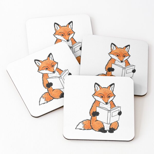 Item preview, Fox Reading a Book designed and sold by Thunderbelts.