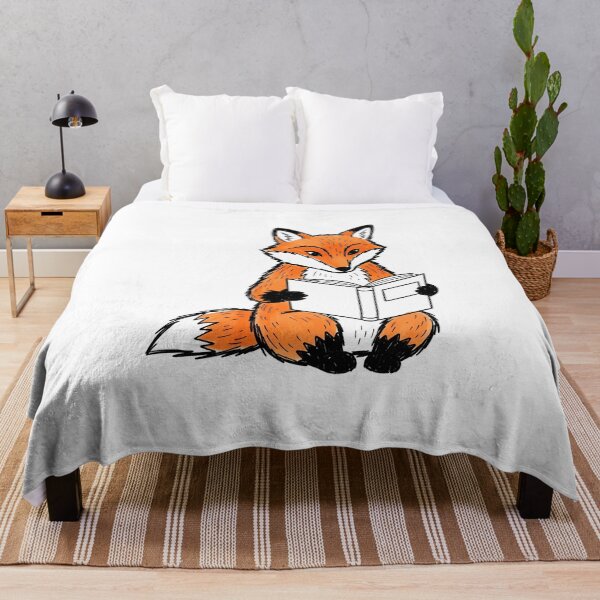 Item preview, Fox Reading a Book designed and sold by Thunderbelts.
