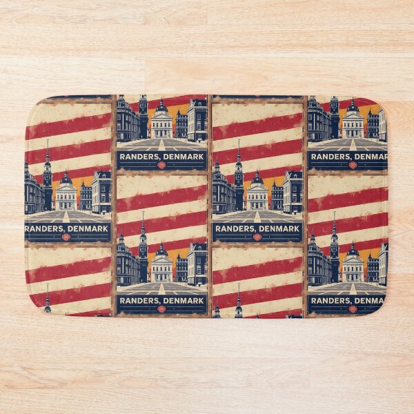 Item preview, Randers Denmark 1950s Vintage Travel Tourism designed and sold by TravelersGems.