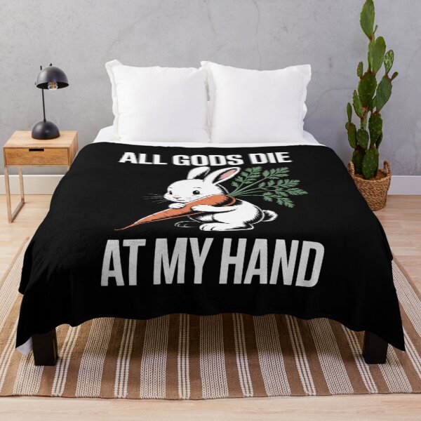 Item preview, Rabbit All Gods Die At My Hand designed and sold by VENOM0RIOT.