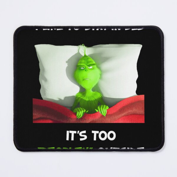 Item preview, Grinch Lazy Day Funny Bed Quote Christmas Humor Design designed and sold by Hadley Murphy.