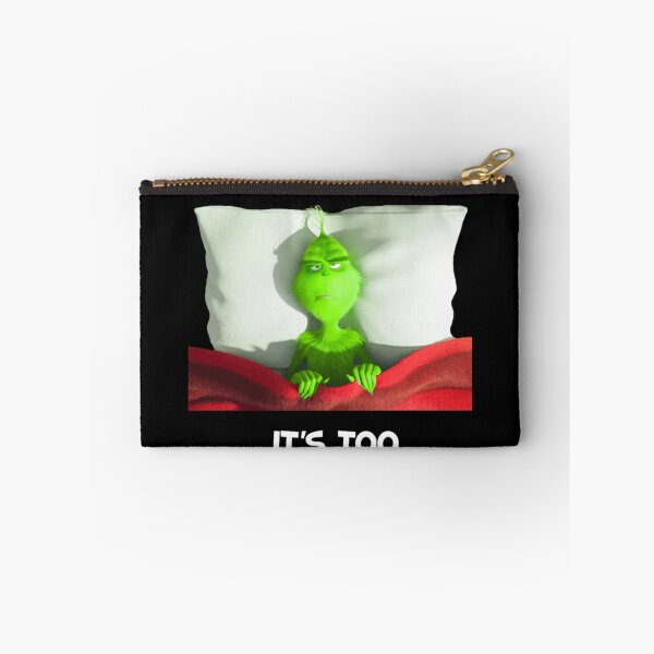 Item preview, Grinch Lazy Day Funny Bed Quote Christmas Humor Design designed and sold by Hadley Murphy.