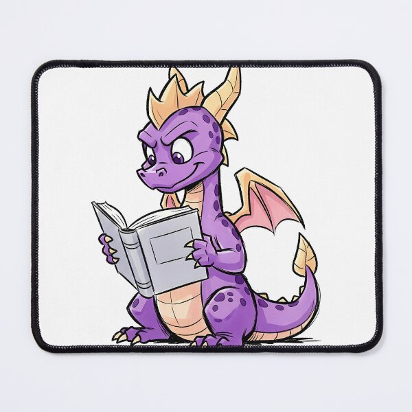 Item preview, Spyro Reading a Book designed and sold by Thunderbelts.