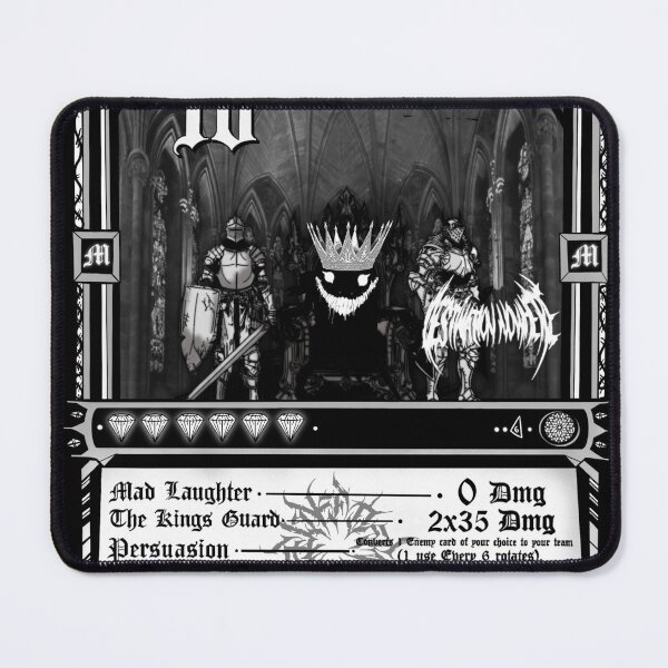 Item preview, THE MAD KING (DNW Trading Card) designed and sold by Destination Nowhere.
