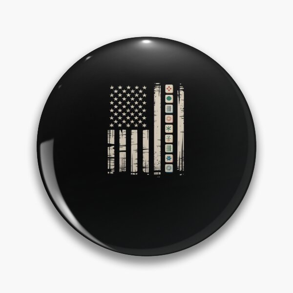 Artikelvorschau, Mah Jongg Tiles Männer Frauen USA Flagge Mahjong entworfen und verkauft von MinaReinger.