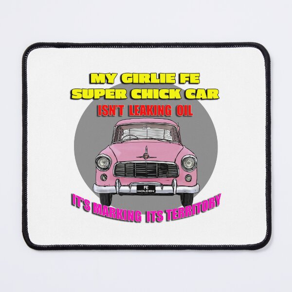 Item preview, Funny Pink FE Holden – It’s Marking Its Territory designed and sold by Michael van der Hoorn.