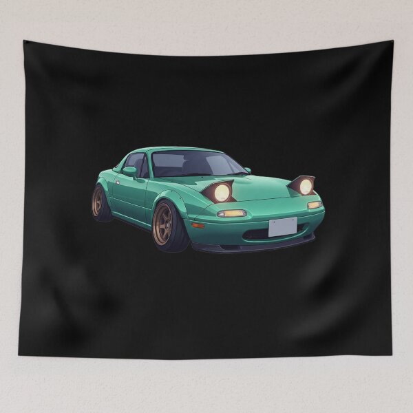 Item preview, Iconic Pop-Up Headlights Roadster - Clean Minimalist Japanese Sports Car Art designed and sold by nhstaruna.