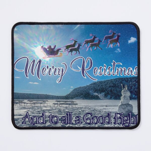 Item preview, Merry Resistmas – And to All a Good Fight designed and sold by aadventures.