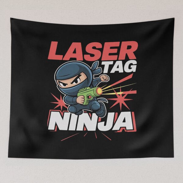 Item preview, Laser Tag Party Laser Tag Ninja Lazer Tag Game designed and sold by FranzFriesen.