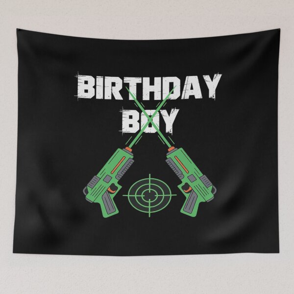 Item preview, Laser Tag Birthday Boy Party Laser Tag Player Birthday designed and sold by HaileyRobel.