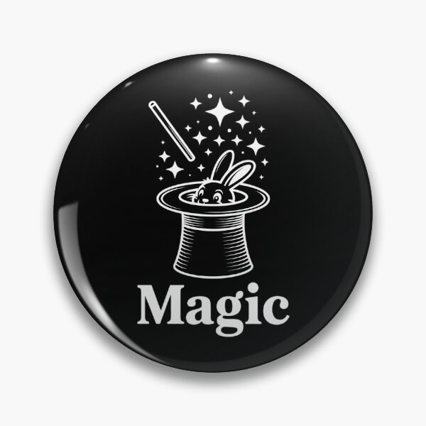 Item preview, Rabbit In Magic Hat With Magic Wand Magician designed and sold by VENOM0RIOT.