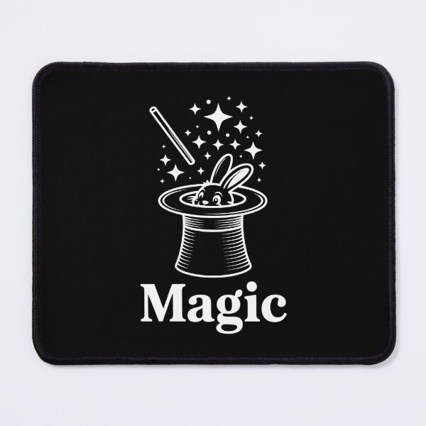 Item preview, Rabbit In Magic Hat With Magic Wand Magician designed and sold by VENOM0RIOT.