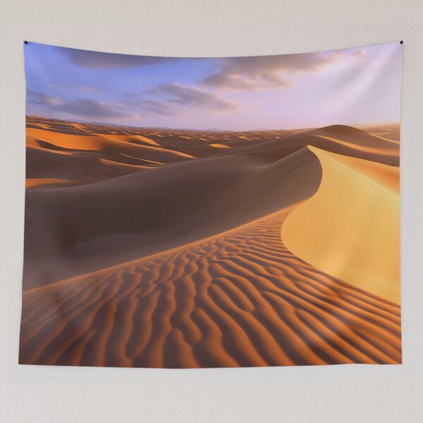 Item preview, Exquisite Fantasy Sand Dunes At Sunset Digital Art designed and sold by DEC02.