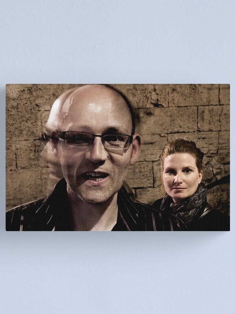 Alternate view of Paul & Joanne in the Old Town Canvas Print