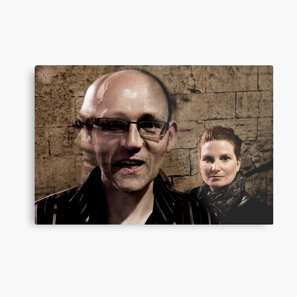 Paul & Joanne in the Old Town Metal Print