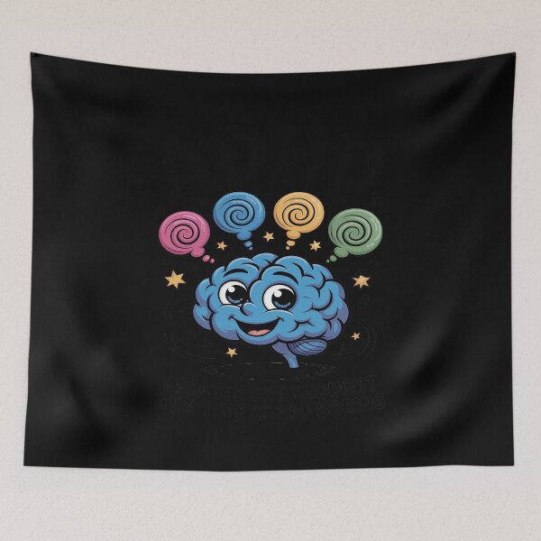Item preview, ADHD Because One Thought at a Time Is Too Boring designed and sold by August4Laughs25.