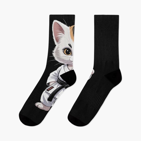 Item preview, Karate Cute Kitten Martial Arts Kitty for Cat Lovers designed and sold by RansomFlatley.