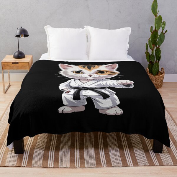 Item preview, Karate Cute Kitten Martial Arts Kitty for Cat Lovers designed and sold by RansomFlatley.