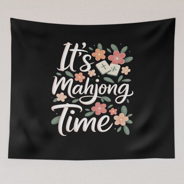 Item preview, It's Mahjong Time - Gambling Chinese Game Casino Player designed and sold by HaileyRobel.