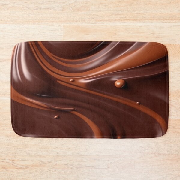 Item preview, Rich Chocolate Swirls Of Fudge With Caramel Abstract  designed and sold by DEC02.