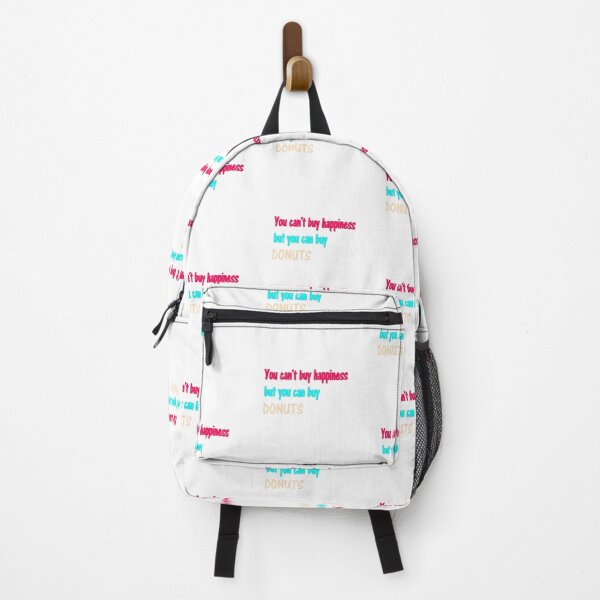 Item preview, You Can’t Buy Happiness But You Can Buy Donuts — Colorful Text Quote designed and sold by Beautiful art store.