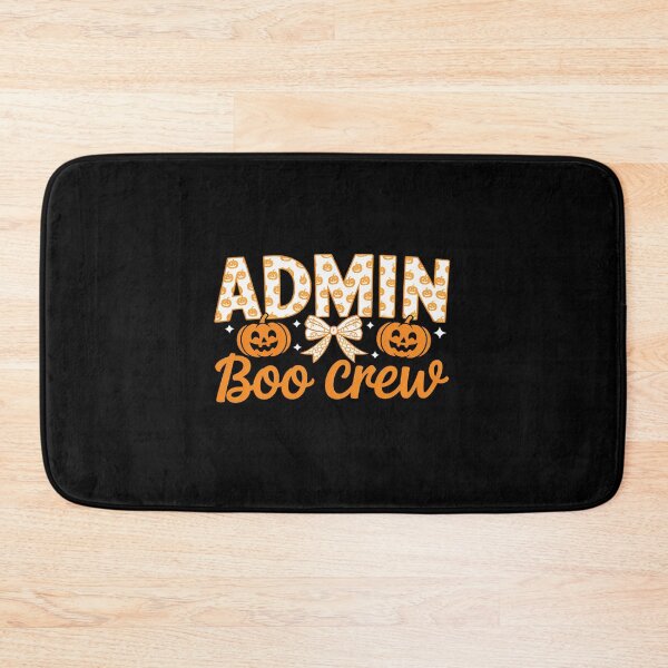Item preview, Admin Boo Crew Pumpkin Halloween Front Office Squad designed and sold by August4Laughs25.