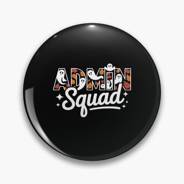 Item preview, Admin Squad Flower Ghost Halloween Front Office Crew designed and sold by August4Laughs25.