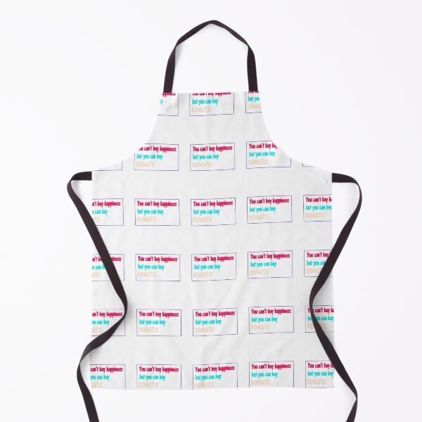 Item preview, You Can’t Buy Happiness But You Can Buy Donuts — Colorful Text Quote designed and sold by Beautiful art store.