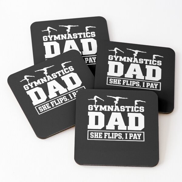 Item preview, Gymnastics Dad She Flips designed and sold by HaileyRobel.