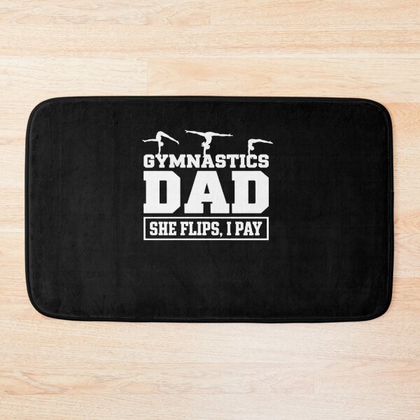 Item preview, Gymnastics Dad She Flips designed and sold by HaileyRobel.