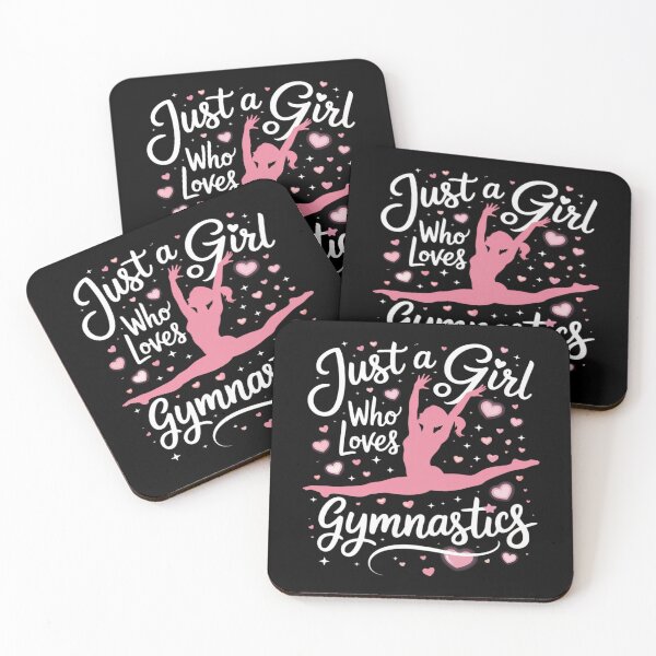Item preview, Gymnast Just a Girl Who Loves Gymnastics designed and sold by DrewLeuschke.