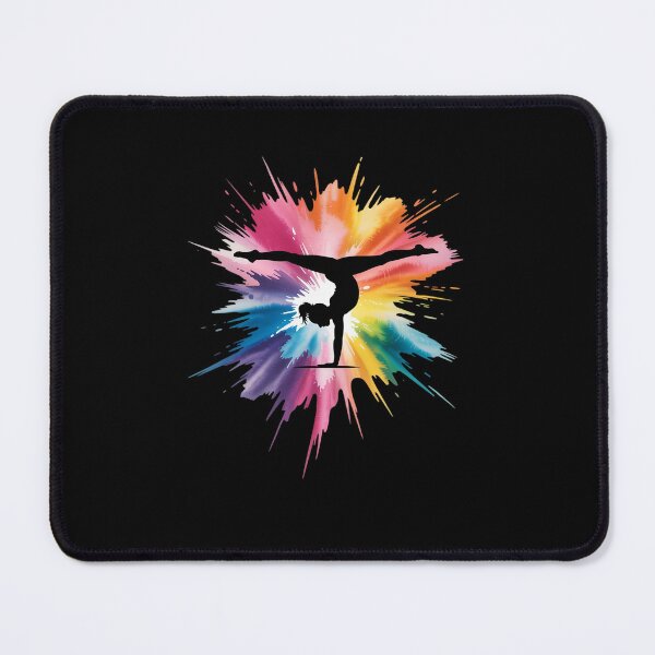 Item preview, Girls Rainbow Gymnastics Female Gymnast HandStand designed and sold by khorbiasieno.