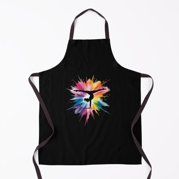 Item preview, Girls Rainbow Gymnastics Female Gymnast HandStand designed and sold by khorbiasieno.